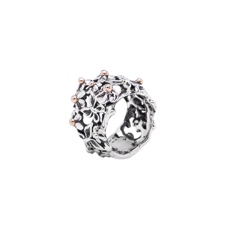 Anello donna Nemoris in argento BOUQUET BAF32