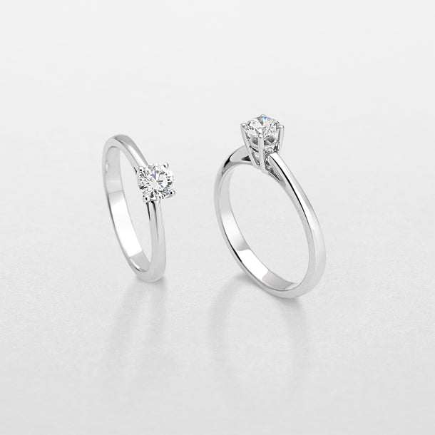 Anello donna Giorgio Visconti in oro e diamanti AB10157E
