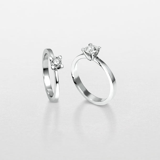 Anello donna Giorgio Visconti Solitario AB12273B
