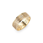 Anello argento Amen Padre Nostro Croce Zirconata ANPNGZB
