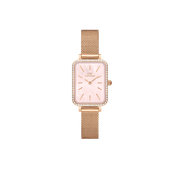 Orologio donna Daniel Wellington QUADRO LUMINE BEZEL MELROSE PINK MOP DW00100669