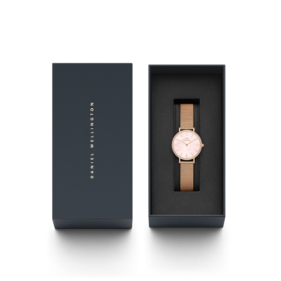 Orologio donna Daniel Wellington PETITE BEZEL PINK MOP 28mm DW00100663