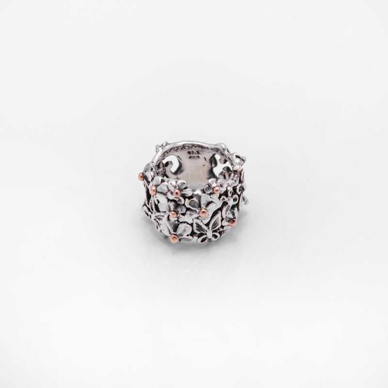 Anello donna Nemoris in argento BOUQUET BAF32