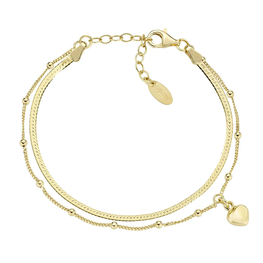 Bracciale donna Amen in Argento 925 Cuore BR2PICUG