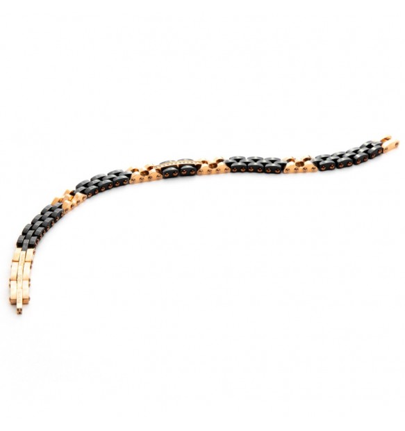 Bracciale uomo 4US Cesare Paciotti BLACK CERAMIC 4UBR3768