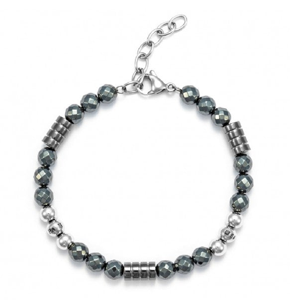 Bracciale uomo 4US Cesare Paciotti STEEL EMATITE 4UBR5626