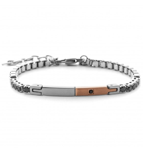 Bracciale uomo 4Us Cesare Paciotti in acciaio 4UBR7551