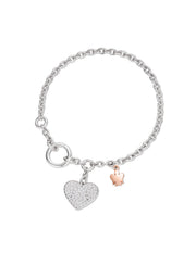 Bracciale donna Roberto Giannotti con Cuore e Angelo GIA440