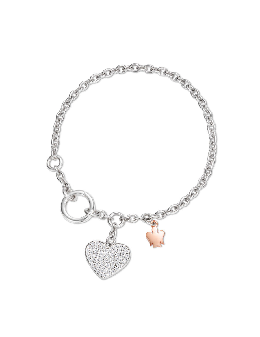 Bracciale donna Roberto Giannotti con Cuore e Angelo GIA440