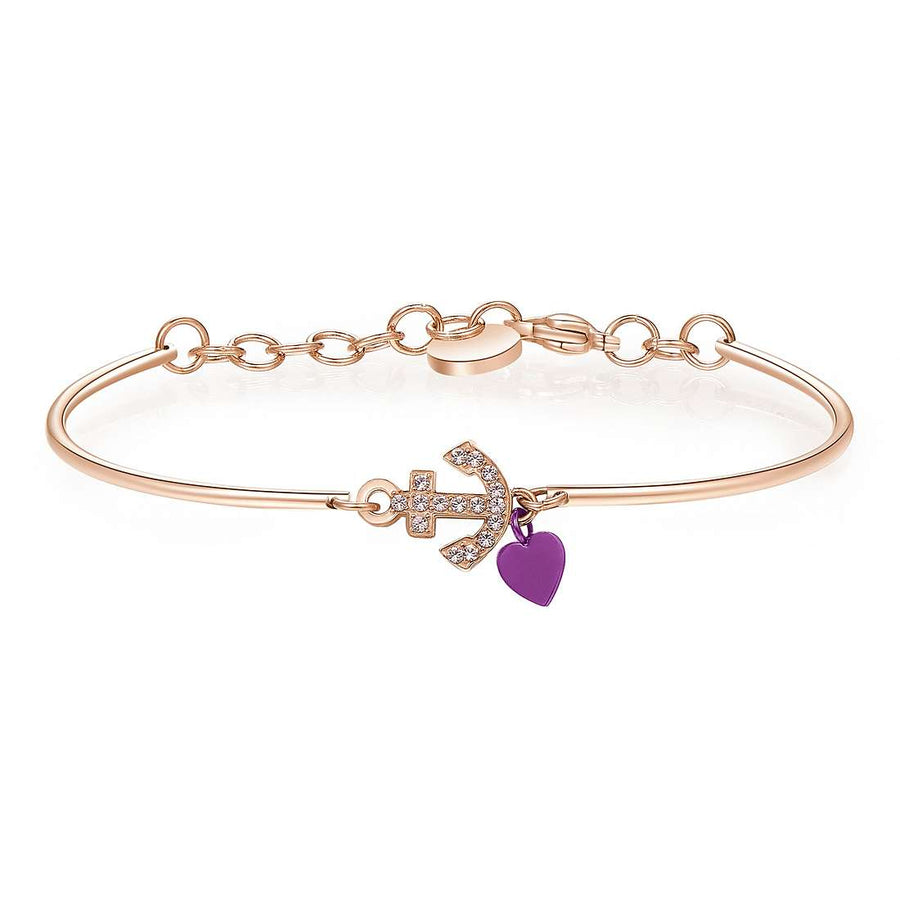 Bracciale donna Brosway in acciaio Chakra Ancora BHK321