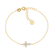 Bracciale donna Amen in argento 925 CROCE BRCRPAGBZ