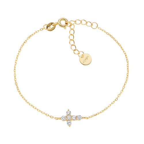 Bracciale donna Amen in argento 925 CROCE BRCRPAGBZ
