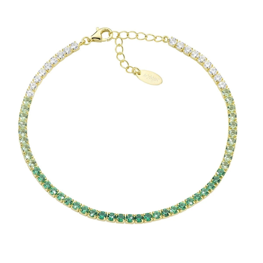 Bracciale donna Amen in Argento 925 Tennis BT1DEGVE17