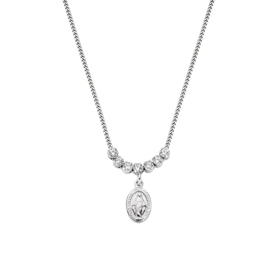 Collana donna Amen in Argento 925 Sacro CLTMIBBZ