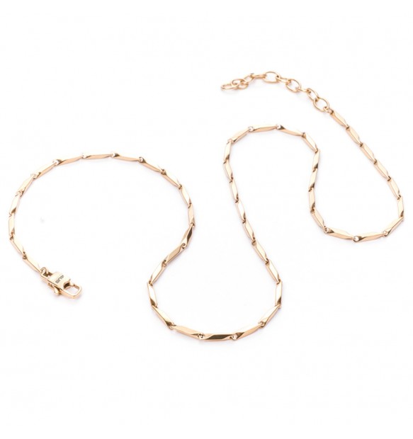 Collana uomo 4US Cesare Paciotti in acciaio dorato 4UCL5063