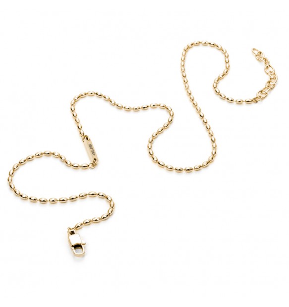 Collana uomo 4US Cesare Paciotti in acciaio dorati 4UCL5067