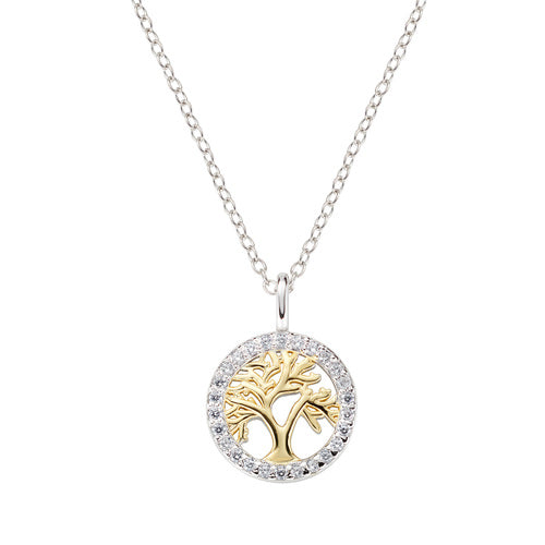 Collana donna Amen ALBERO DELLA VITA CLALBGZ3