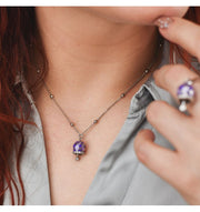 Collana donna Mya Boccadamo in acciaio CL/GR10