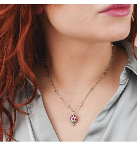 Collana donna Mya Boccadamo in acciaio CL/GR12