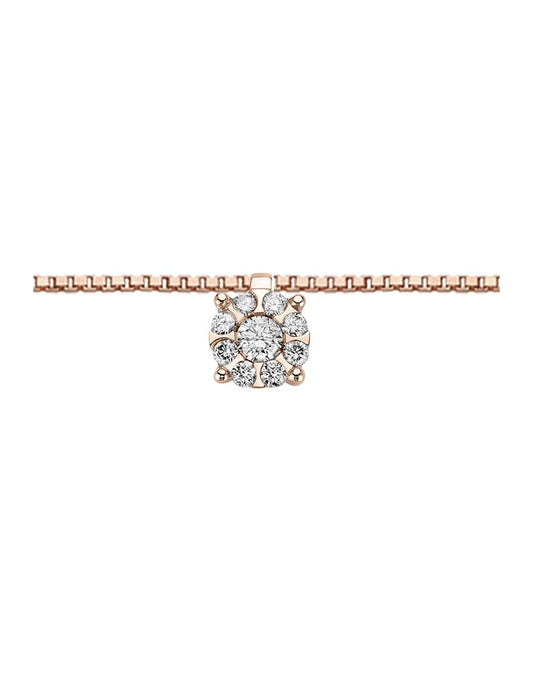 Collana da donna Donna Oro in oro 18 Kt con Diamanti DHPF9571