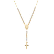 Collana donna Amen in argento 925 CROCE CLCRMIGBZ4