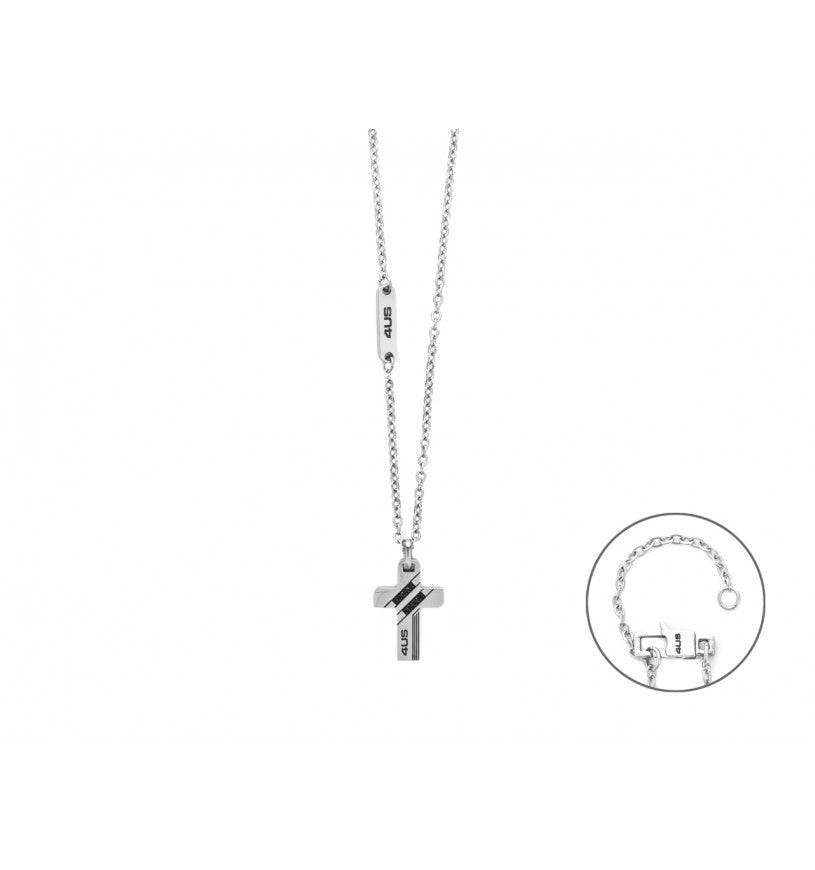 Collana uomo 4Us Cesare Paciotti in acciaio 4UCL8589