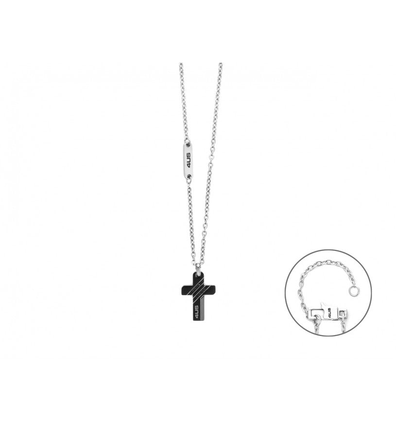 Collana uomo 4Us Cesare Paciotti in acciaio 4UCL8590