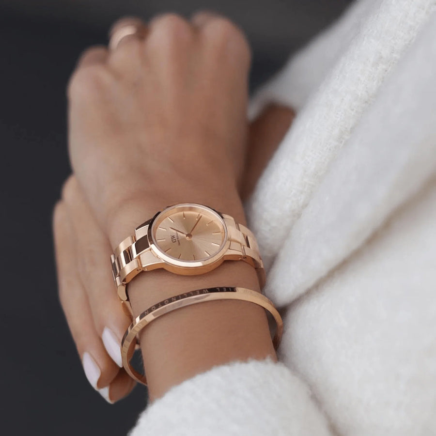 Orologio donna Daniel Wellington Iconic Link Unitone DW00100401