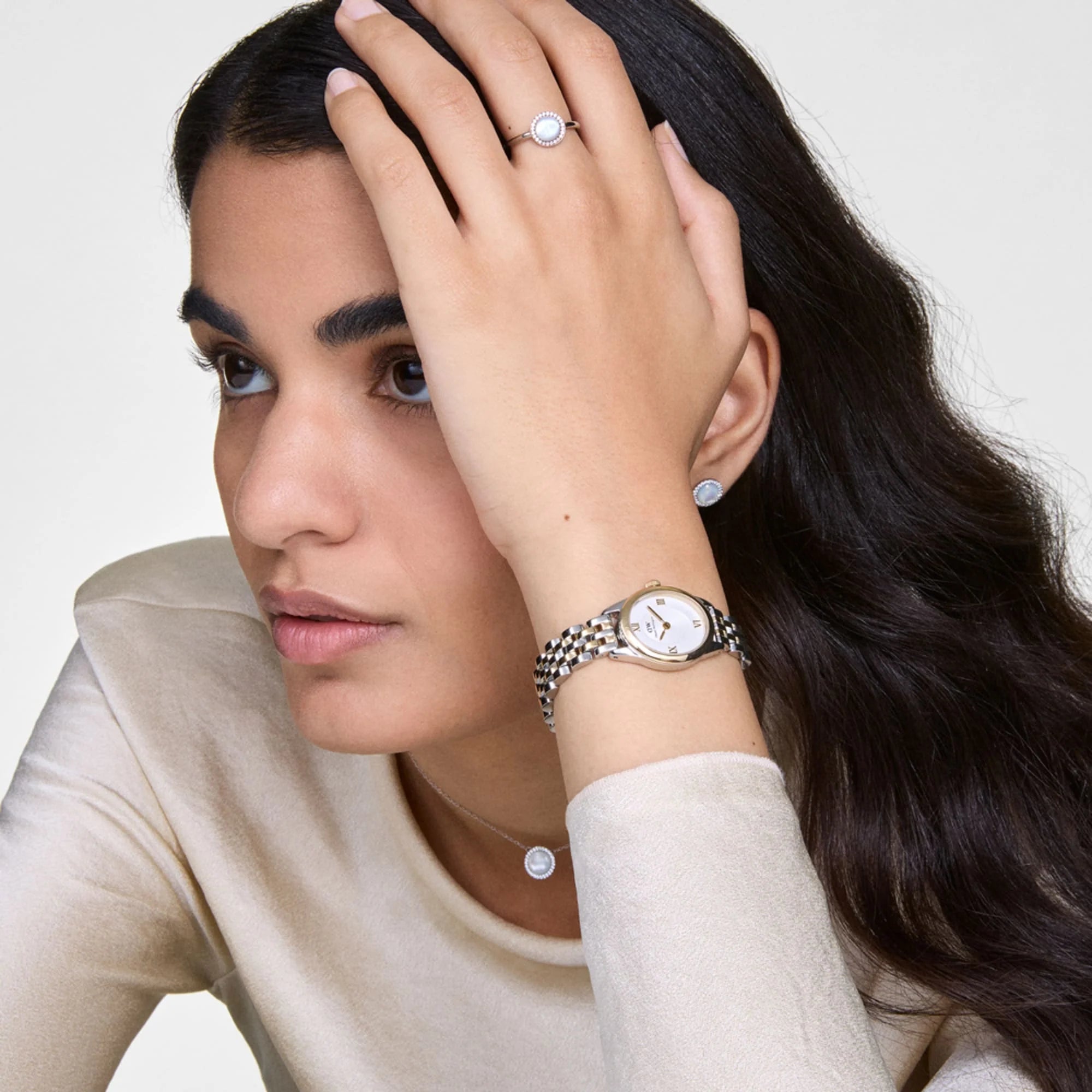Orologio donna Daniel Wellington Ophelia Mini Oro Bicolore DW00100811