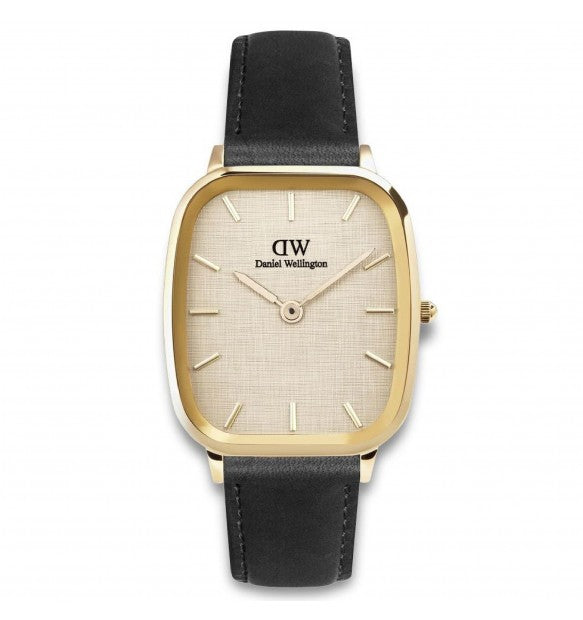 Orologio uomo Daniel Wellington Marlon Sheffield Linen Gold DW00100838