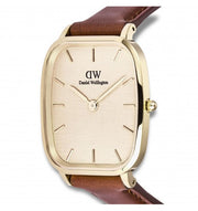 Orologio uomo Daniel Wellington Marlon St Mawes Linen Gold DW00100839