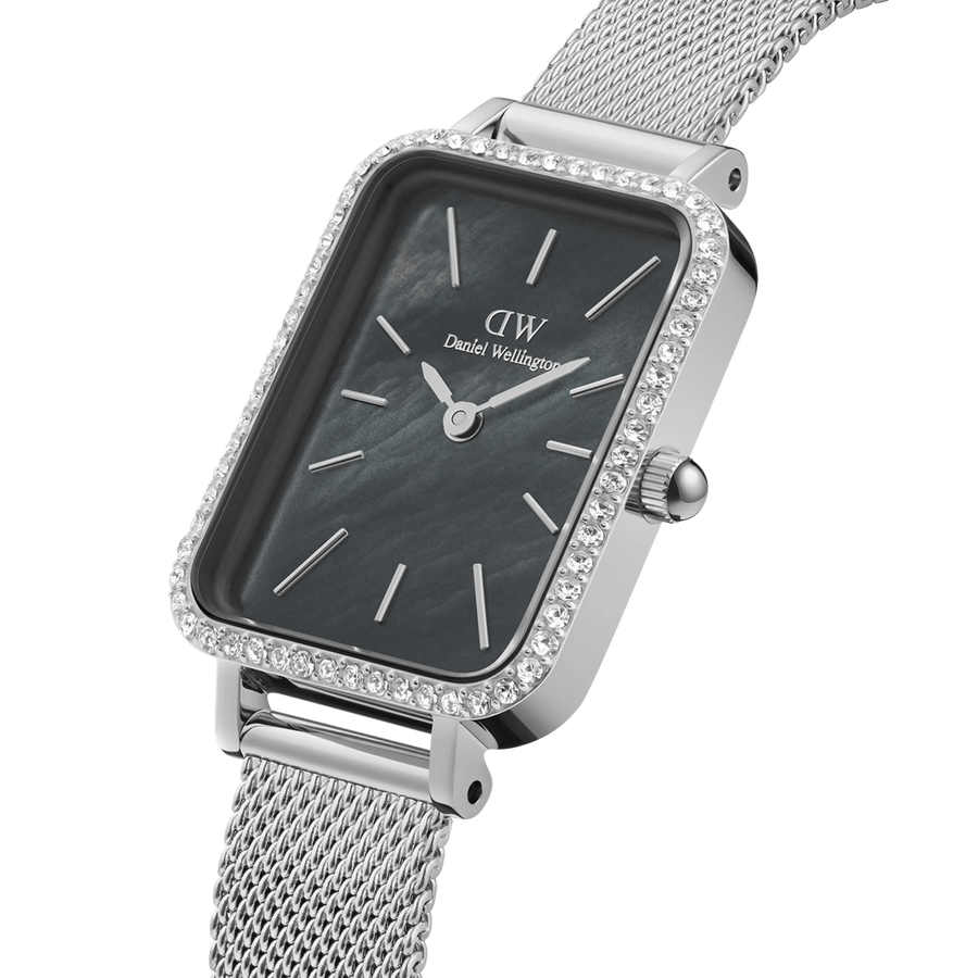 Orologio donna Daniel Wellington QUADRO LUMINE BEZEL STERLING BLACK MOP DW00100667