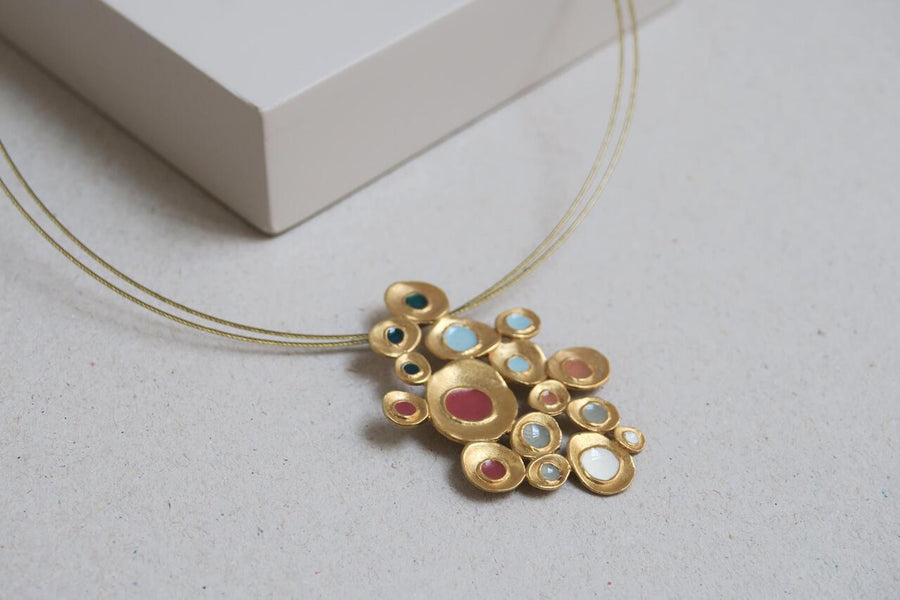 Collana donna Joydart COLORI PREFERITI dorata JD-FCO-N06-BR