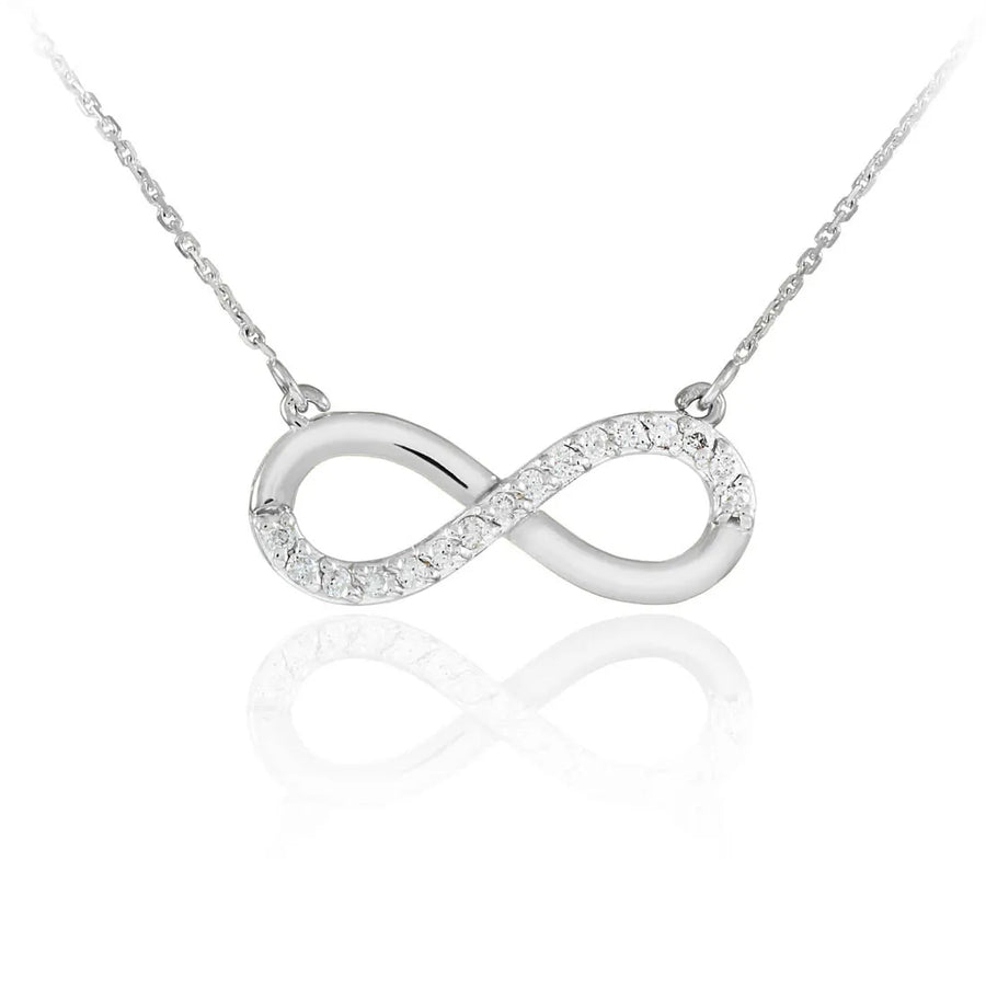 Collana donna in argento 925 con Infinito CL27
