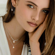 Collana donna Rue des Mille rondelle e cuore GR-002 1SOG CUO