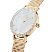 Orologio donna Daniel Wellington PETITE BEZEL WHITE MOP 28mm DW00100662