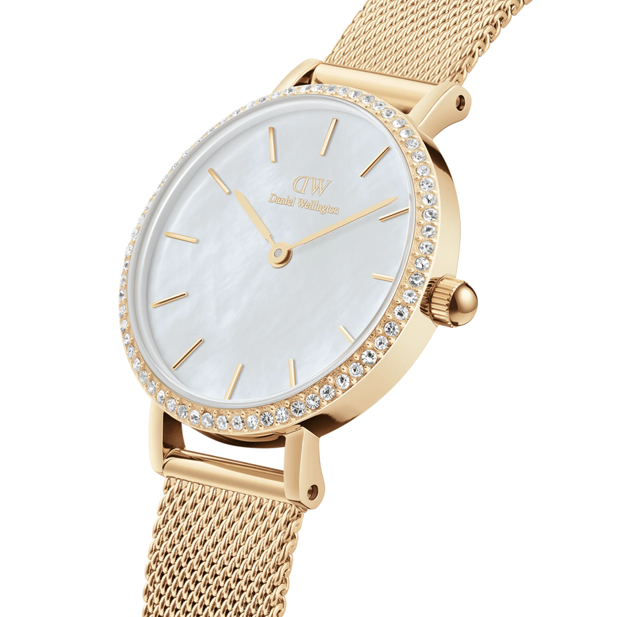 Orologio donna Daniel Wellington PETITE BEZEL WHITE MOP 28mm DW00100662