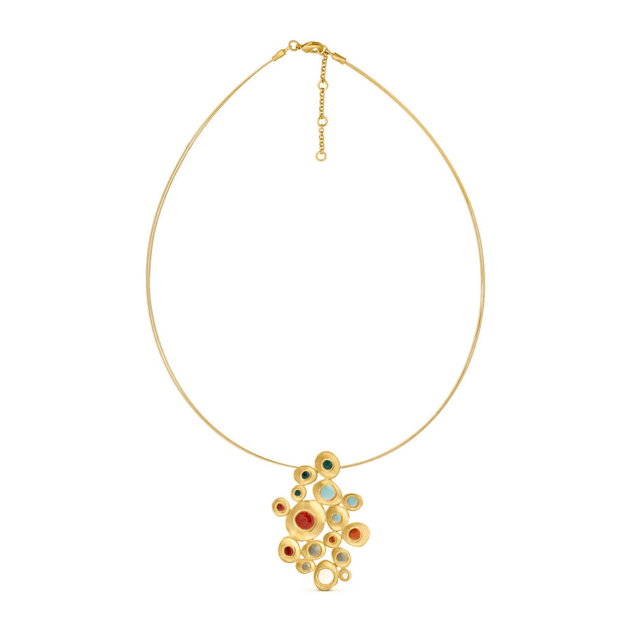 Collana donna Joydart COLORI PREFERITI dorata JD-FCO-N06-BR