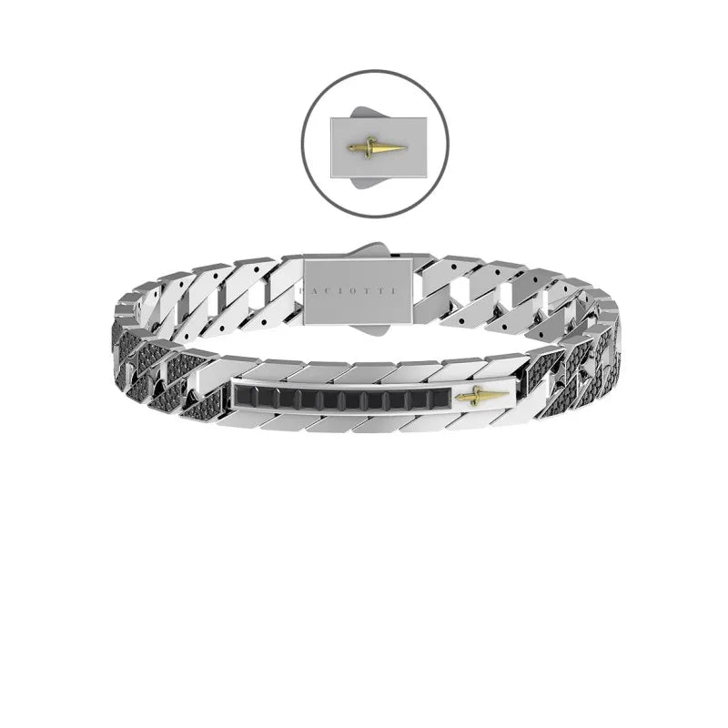 Bracciale uomo Cesare Paciotti in Argento 925 JPBR5023B/21