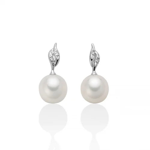 Orecchini donna Miluna in oro 18 Kt con perla PER2284