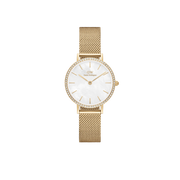 Orologio donna Daniel Wellington PETITE BEZEL WHITE MOP 28mm DW00100662