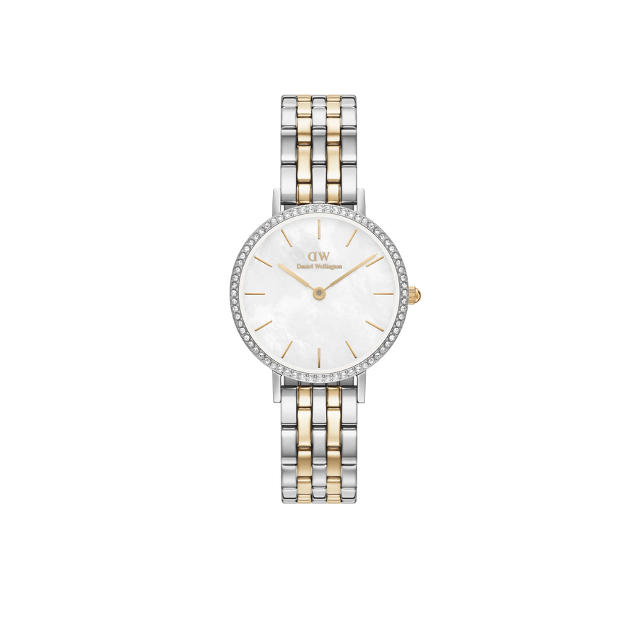 Orologio donna Daniel Wellington PETITE LUMINE BEZEL 5-LINK TWO-TONE MOP DW00100665
