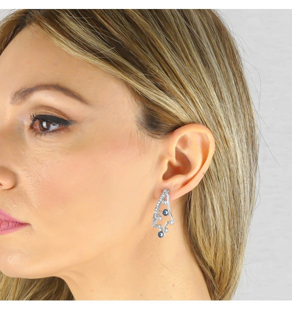 Orecchini donna Boccadamo Harem con Swarovski XOR595