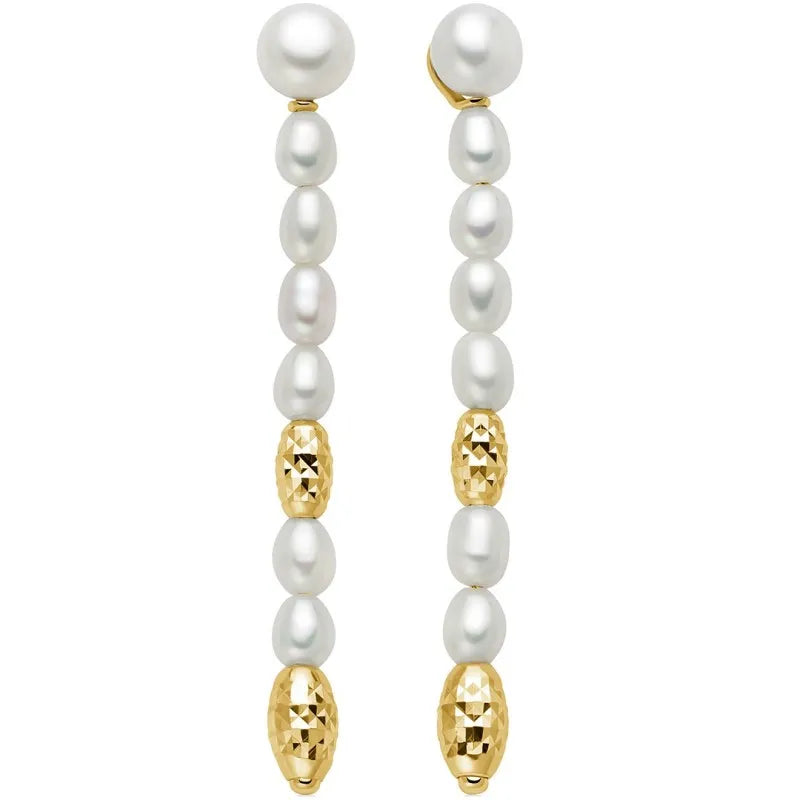 Orecchini donna Miluna in argento 925 e perle PER2793G