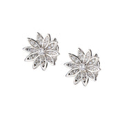 Orecchini donna Amen in argento 925 Fiore di Loto ELOBBZ