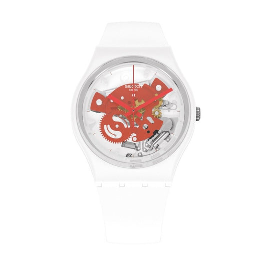 Orologio Swatch TIME TO RED SMALL SO31W104