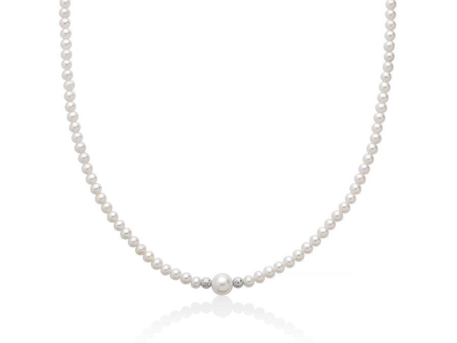 Collana donna Miluna in oro 18 Kt e Perle PCL6748