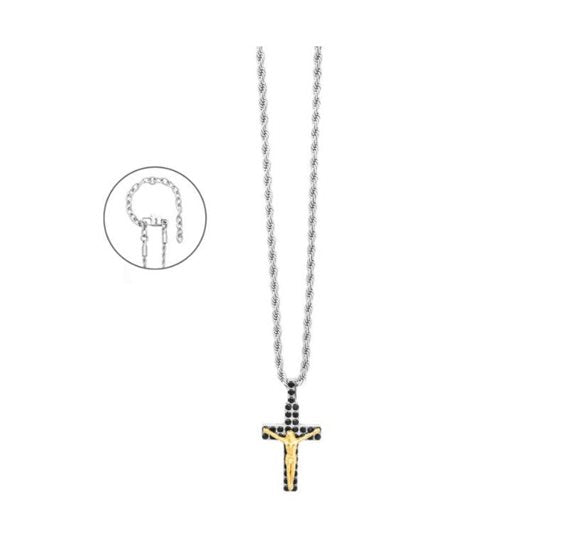 Collana uomo 4Us Cesare Paciotti in acciaio 4UCL8509