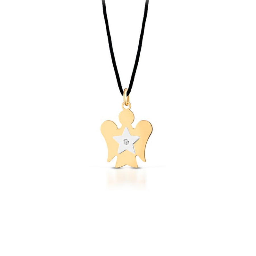Pendente donna Roberto Giannotti in oro 9 Kt PZ685