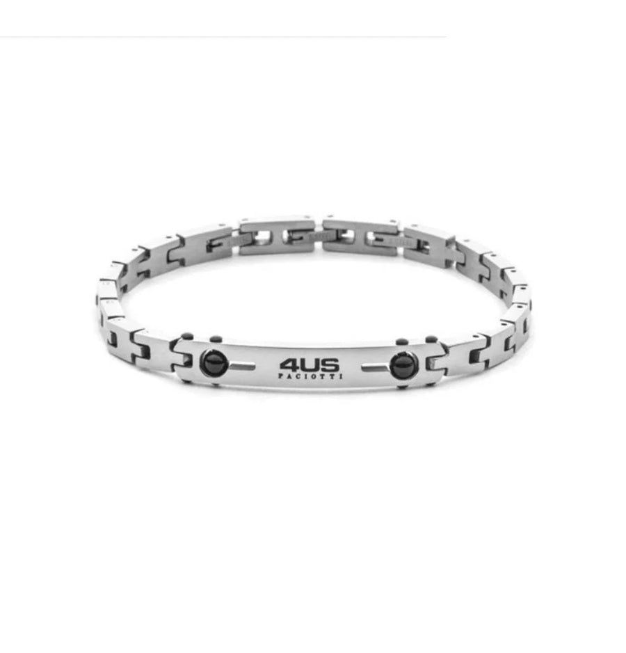 Bracciale uomo 4Us Cesare Paciotti in acciaio 4UBR8490